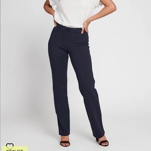 NWOT Betabrand straight leg yoga/dress pants.